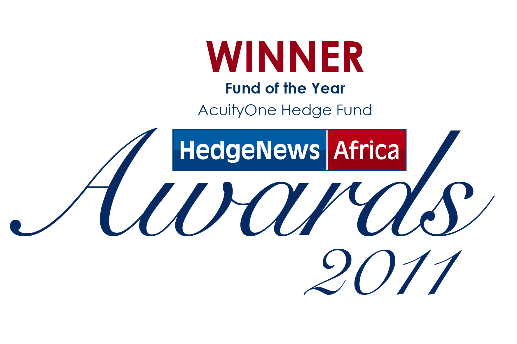 Awards winner logos Fund of the Year 2011